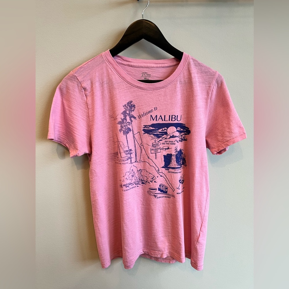 NWOT J Crew Malibu Graphic Tee